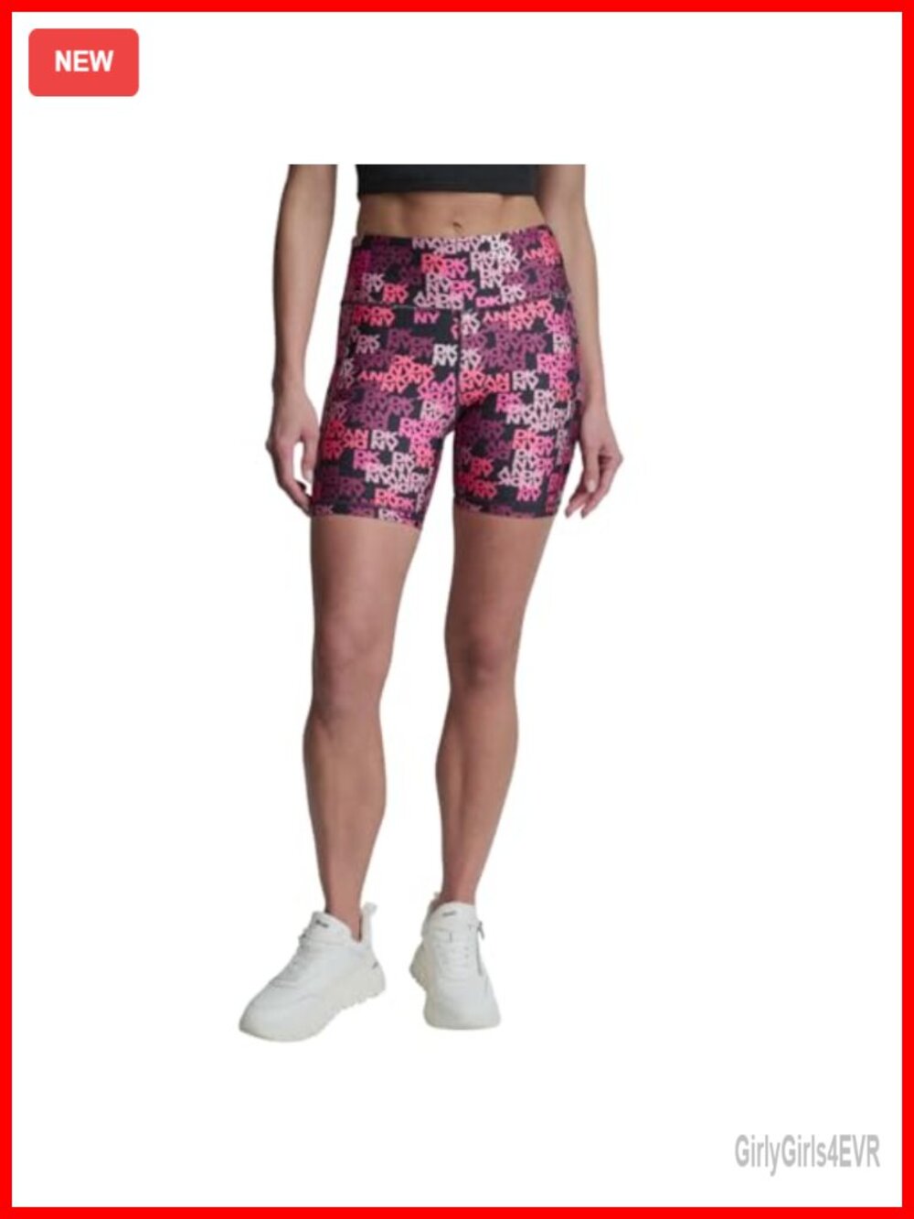 High Waist 6" Bike Short with Pockets Pull On Active Yoga Shorts